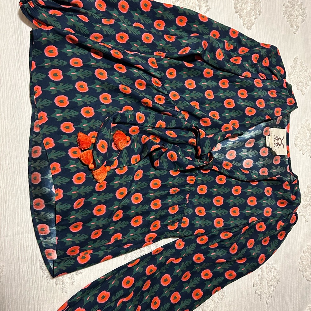Floral Print Women's Blouse